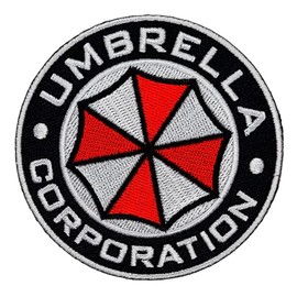 Umbrella Corporation Security Service Costume Patch - 3 X 3 Inch Hook Fastener Backing P111
