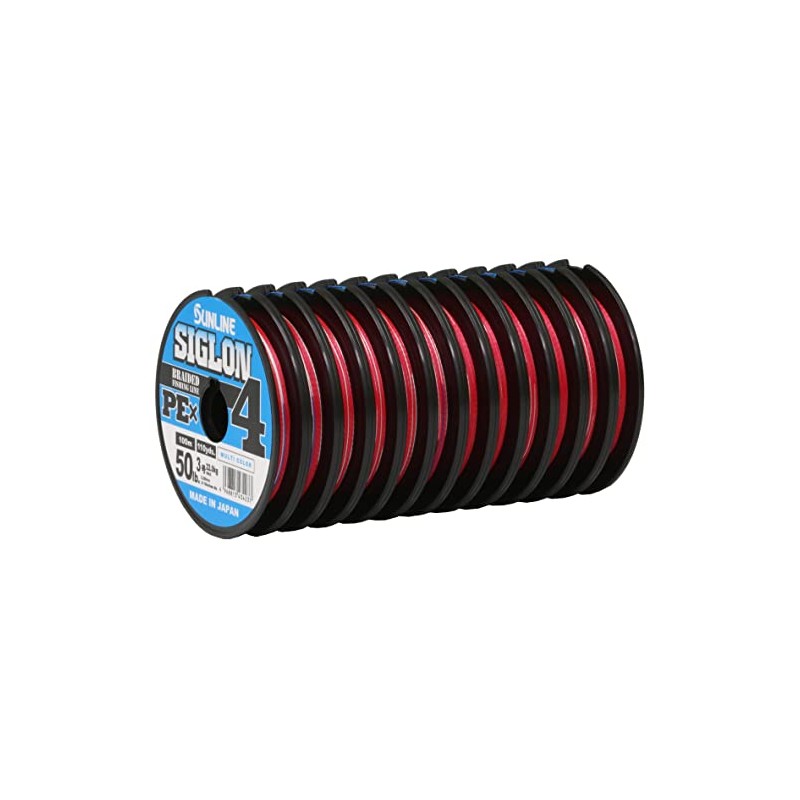 SUNLINE Siglon PE x4 Multicolor 100m 12-pack [1200m] No. 2.5