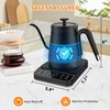 Electric Gooseneck Kettle, ±1℉ Temperature Control One Click 197℉ Pour