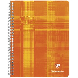 Clairefontaine Metric 8722 Spiral-Bound Notebook 100 Pages 90 g 17 x 22 cm
