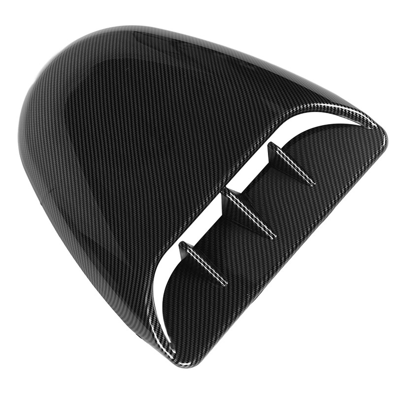 Engine Hood Vent Trim 35.5 X 32cm Carbon Fiber Style