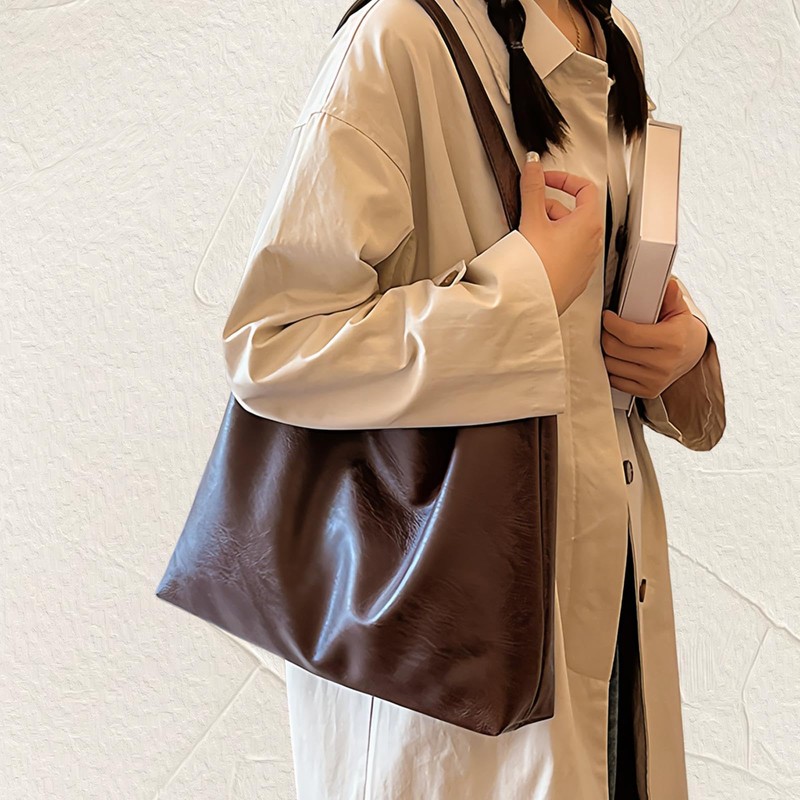 EHDWXVZM 1 leather handbag, 1 mini purse, fashionable and classic
