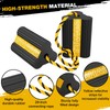 SHALL Wheel Chocks, Heavy Duty Rubber Wheel Chocks with 3