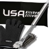 USA Kitchen Elite The Rolls Royce of Grill Brushes Stainless