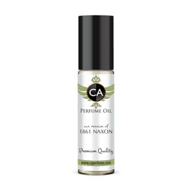 CA Perfume Impression of 1861 Naxos Unisex Eau De Parfum Aromatic Spicy Scent Long Lasting Unisex Fragrance Travel Size TSA Ready for Day and Night Wear 0.33 Fl Oz 10ml