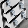 Claumeng 2Pcs Cabinet Installation Clamp Zinc Drawer Fixing Clip Adjustable