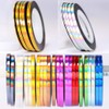 Nail Art Striping Tape Lines Kit 36 pcs 1mm 2mm