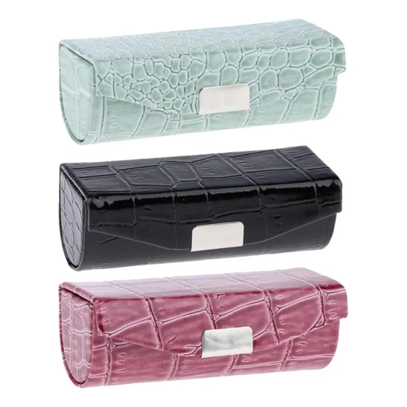 3 Fundas De Piel Marrón Oscuro Y Negro Y Verde