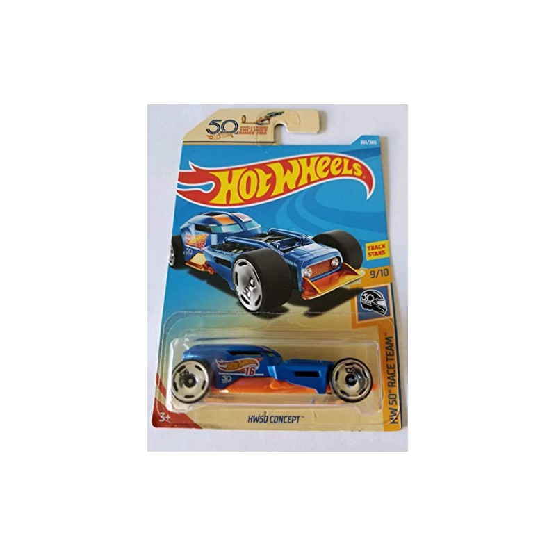 Hot Wheels 2018 Hw 50th Race Team 9/10 - HW50