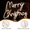 Merry Christmas Neon Sign USB Powered Merry Christmas Neon Light