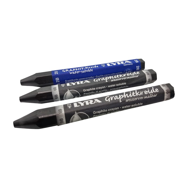 LYRA Graphite Stick, Assorted degree Graphite stick set - Water