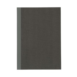 MUJI NAA12A9S Notebook, 0.2 inch (5 mm) Square, Dark Gray, B5, 30 Pieces, Thread Bound