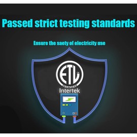Jplenty 10FT White Flat and Thin 2 Prong Long Extension Cord for Indoor/Outdoor Use with Single Outlet - Ideal for Holiday Lights, Lamps, Cameras,Appliance ETL Listed (1 Pack)
