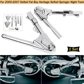 Unbranded Rear Phantom Swingarm Axle Cover For Harley Heritage Softail Classic FLSTC 00-07