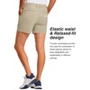 PULI Men’s Golf Shorts 5 Inch Inseam Waterproof Stretch Quick