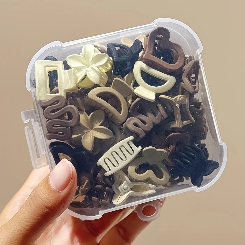30pcs beige mixed