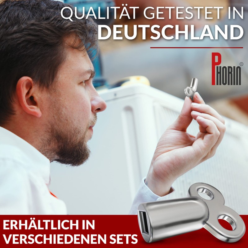 Phorin 4 x Heater Bleed Keys – Universal for All