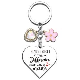 XzmaaoX Farewell Gifts For Coworkers Going Away Goodbye Gifts For Coworkers Women Thank You Gifts For Teacher Retirement Keychain Leaving Gifts For Boss Nurse Coworker Birthday Christmas Gifts