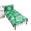 Celtic Patch Duvet Set (Single) (Green)