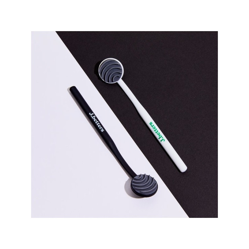 Jay Barrels Tongue Cleaner (2 black + 2 white) (4