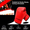 1Pair Adult Unisex Training Boxing Gloves Free Fight Sanda Muay