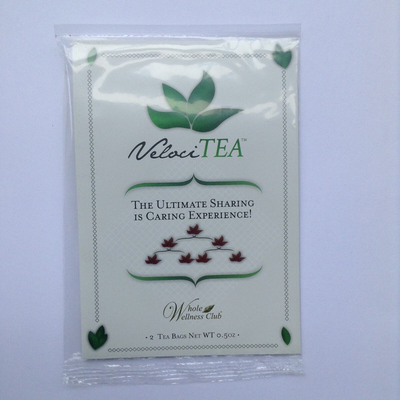 Whole Wellness Velocitea Herbal Detoxifying Tea 1 Month Supply Relieve