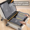 Teynewer 6PCS Travel Organiser Packing Bags Packing Cubes Set Durable