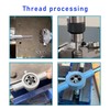 Skweawert 1/2"-28 UNEF Round Threading Die, 1/2x28 UNEF Screw Thread