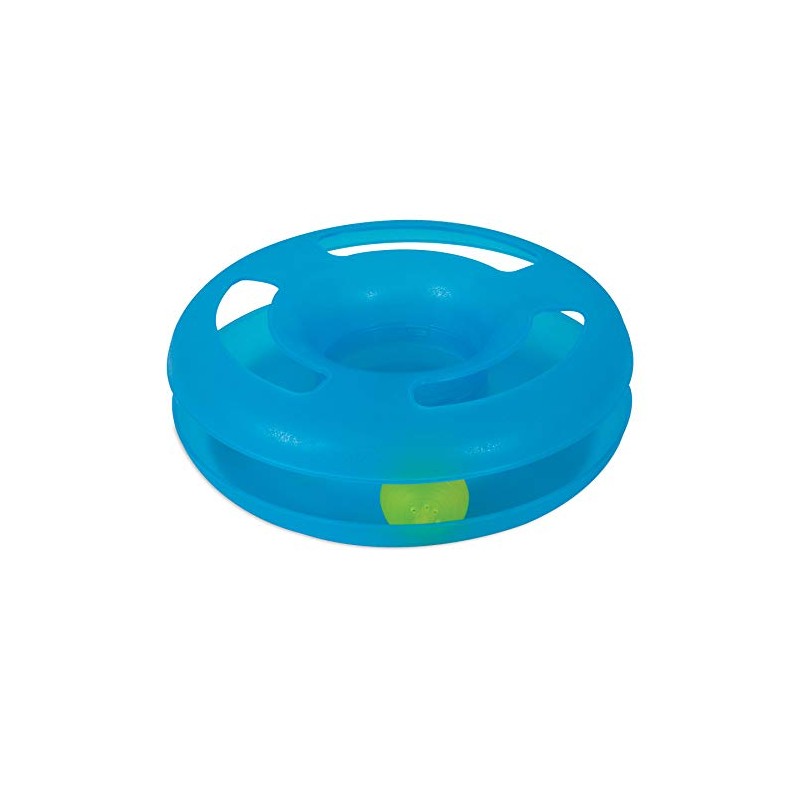 Fat Cat Crazy Circle with Catnip Ball Interactive Cat Toy