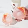 Viski 6448 Raye: Footed Punch Cups, Glass (Lead-Free Crystal), 8