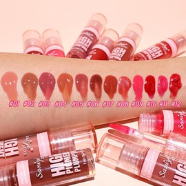 Saniye Brillo Labial de Alto Pigmento con Efecto Voluminizador LS021, 7 ml, Luxe (3)