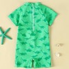 Achiyi Toddler Boys Swimsuit Dinosaur One Piece Swimsuits Baby Boy