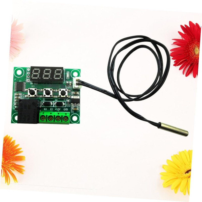 Tofficu 3pcs Programmable Digital Thermostat Smart Temperature Controller for Central