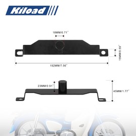 Kiload Seat Fastening Bracket Cross Cab 50/110 Seat Fixing Stakeless Prevention Fixing Hardware Cross Cab 110/50 SuperCab 110/50 Motorcycle Supplies