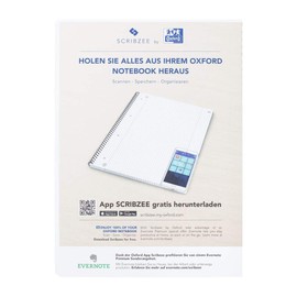 Oxford Collegeblocke A4+ und A5+ Kollegeblock A4+ 80Bl liniert/Rand OXFORD 90G ECF