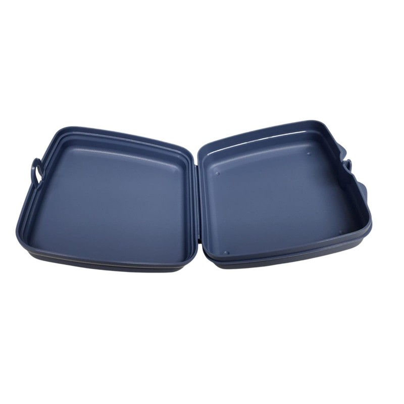 Tupperware Sandwich Box Storage Box Lunch Box Square with Hinge