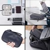 Teskyer Cable Organiser Bag, Portable Double Layer Travel Tech Pouch,