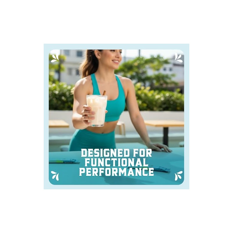 KLASS VIDA Daily Hydration Horchata Electrolyte Powder Packets