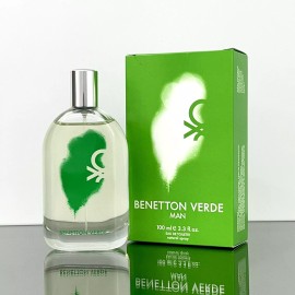 United Colors of Benetton BENETTON VERDE MAN Men Cologne 3.3oz-100ml EDT Spray NEW-DISCONTINU