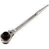 TRUSCO TRW-2126 Double-ended Ratchet Wrench Claw Type Hex Opposite Side