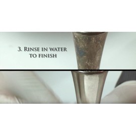 Nushine Silver Maintenance Solution 3.4 Oz contains pure silver (perfect for worn silver)