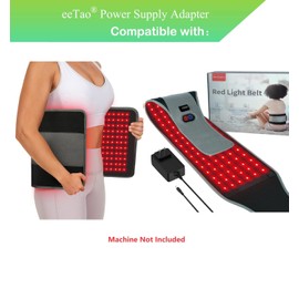 12V AC/DC Charger Compatible with Comfytemp K4002 K4004 Red Light Therapy DC12V 12VDC 12.0V Adapter Power Supply Cord Cable