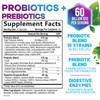Nature's Nutrition Daily Probiotic and Acidophilus Supplement Ultra Strength 60