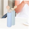 Baluue 3pcs Liquid Dispenser Bottles Refillable Shampoo and Conditioner Containers
