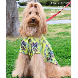 クリフメイヤー 犬服 シャツ かるさらエアー エンジョイ LARGE イエロー