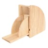 Dustproof Filter Holder Fan Shaped Coffee Filter Storage Holder Solid
