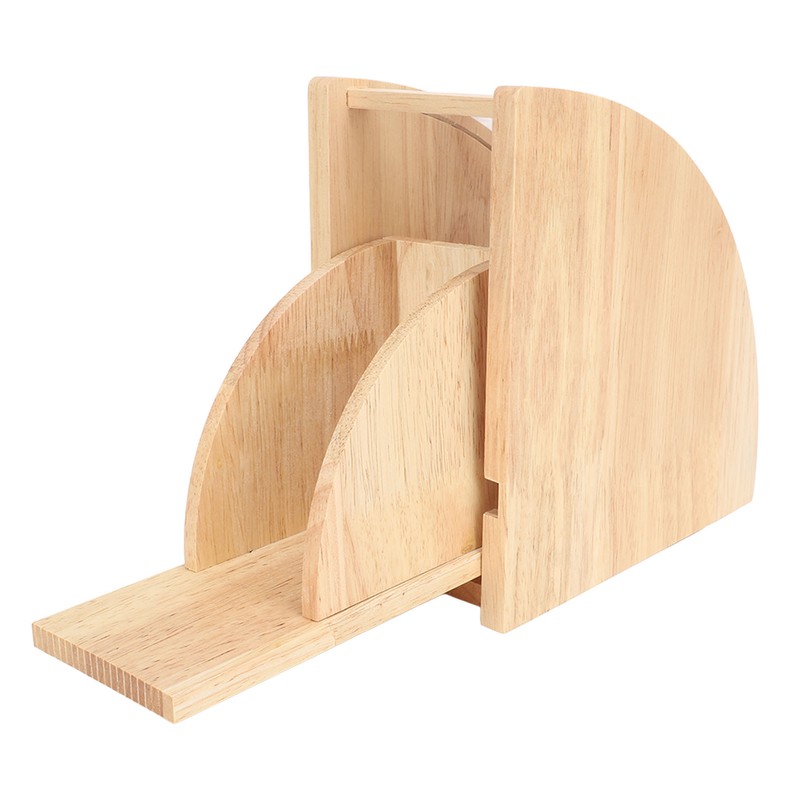 Dustproof Filter Holder Fan Shaped Coffee Filter Storage Holder Solid