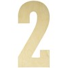 MPI Baltic Birch Collegiate Font Letters & Numbers 13", 2