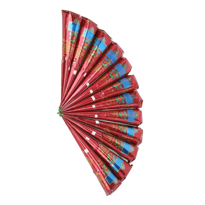 12PCS Temporary Tattoo Paste Waterproof Semi Permanent Tattoo Paste Cones