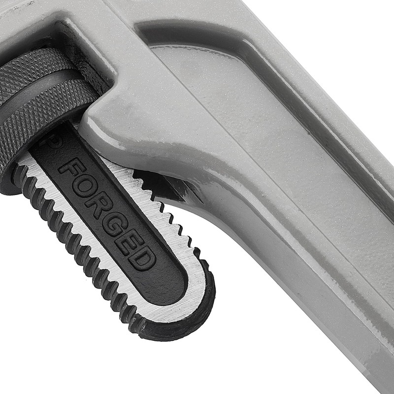 DURATECH 36-inch Heavy Duty Aluminum Straight Pipe Wrench, Adjustable Plumbing